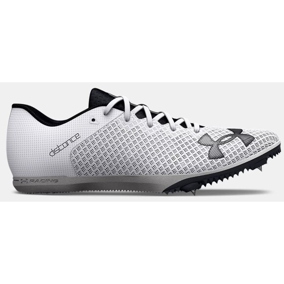 Under Armour Mens Size 6 Womens 7.5 Track Shoes White Kick Distance Running 4 main image 5